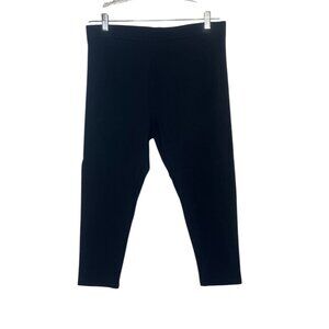 Fashion Bug Active Leggings Womens 0X Black Workout